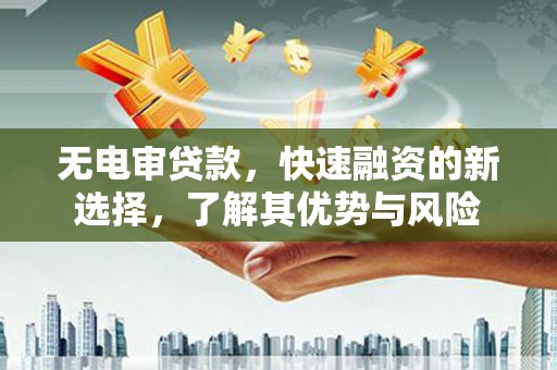 黟县无电审贷款，快速融资的新选择，了解其优势与风险