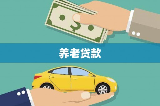 黟县养老贷款