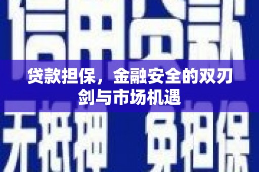 黟县贷款担保，金融安全的双刃剑与市场机遇