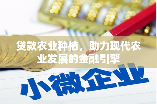 黟县贷款农业种植，助力现代农业发展的金融引擎