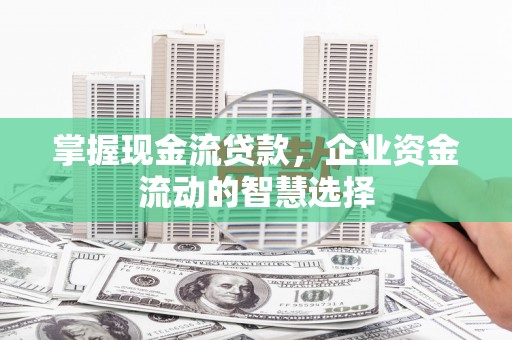 黟县掌握现金流贷款，企业资金流动的智慧选择