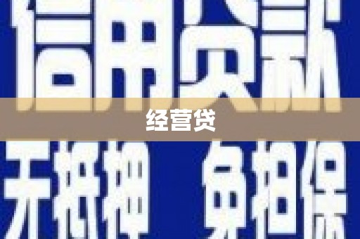黟县经营贷