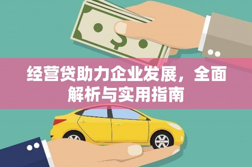 黟县经营贷助力企业发展，全面解析与实用指南