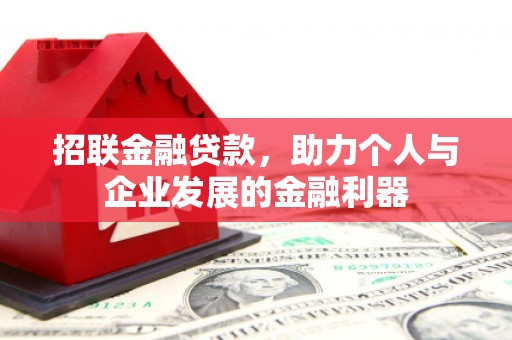 黟县招联金融贷款，助力个人与企业发展的金融利器