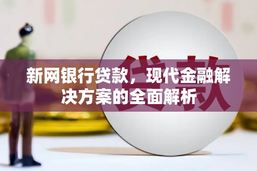 黟县新网银行贷款，现代金融解决方案的全面解析