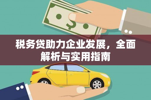 黟县税务贷助力企业发展，全面解析与实用指南