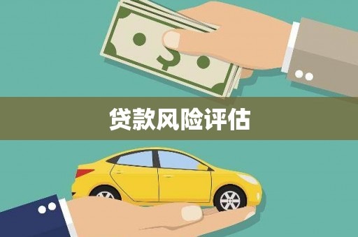 黟县贷款风险评估