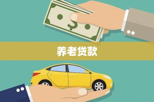黟县养老贷款